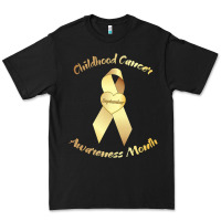 Black childhood cancer awareness children cure kids Premium Tee - DesignPulse
