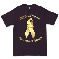 Plum childhood cancer awareness children cure kids Premium Tee - DesignPulse
