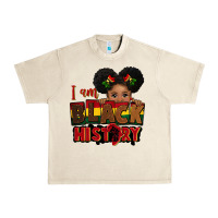 Sandshell i am black history black girl peekaboo juneteenth Urban Heavy Tee - CowGirlArtShop