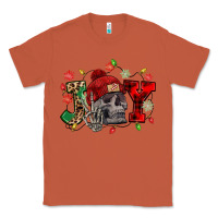 Copper Christmas Joy skeleton Classic Tee - NancyCooperArtShop
