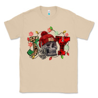 Mushroom Christmas Joy skeleton Classic Tee - NancyCooperArtShop