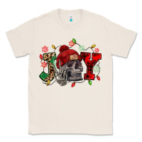 Natural Christmas Joy skeleton Classic Tee - NancyCooperArtShop