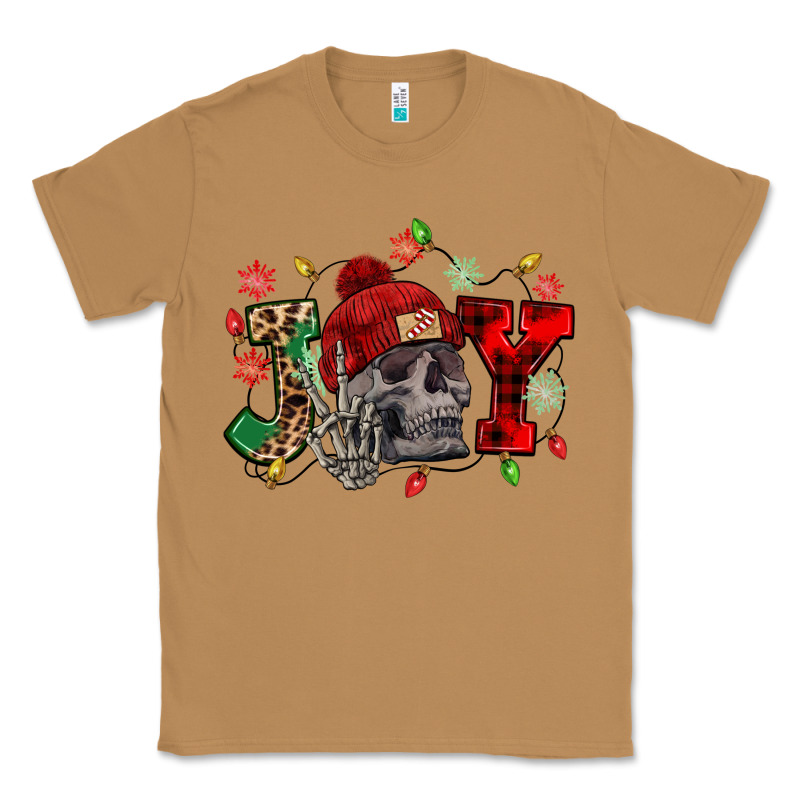 Christmas Joy Skeleton Classic Tee by NancyCooperArtShop | Teevron
