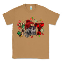 Toasted Coconut Christmas Joy skeleton Classic Tee - NancyCooperArtShop
