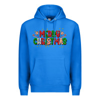 True Royal festive merry christmas greeting Premium Hoodie - CowhideDigitalArt