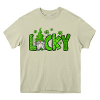 Mossy lucky gnome st patricks day Heavy Core Tee - Jasminsmagicworld