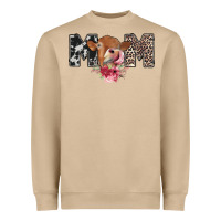 Mom Cow Heavyweight Sweatshirt | Teevron