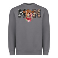 Storm mom cow Heavyweight Sweatshirt - CowhideDigitalArt