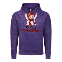 Cloud Purple beary christmas Vintage Hoodie - CowGirlArtShop