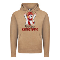 Vintage Coffee beary christmas Vintage Hoodie - CowGirlArtShop