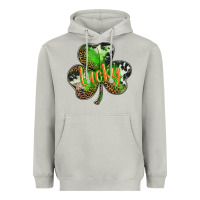 Moon Dust st. patricks day lucky shamrock Heavyweight Hoodie - BarkalooDesign