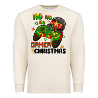 Sandshell ho ho ho gamer Christmas Premium Sweatshirt - BarkalooDesign