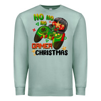 Seafoam ho ho ho gamer Christmas Premium Sweatshirt - BarkalooDesign