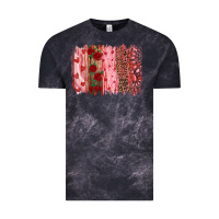 Cloud Black valentine's day brushstrokes Vintage Tee - RanaPortraitStore