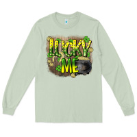 Matcha lucky me st. patricks day Long Sleeve Tee - HowdyJamesFarm