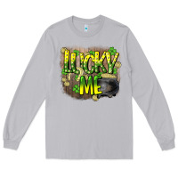 Moon Dust lucky me st. patricks day Long Sleeve Tee - HowdyJamesFarm