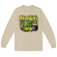 Mushroom lucky me st. patricks day Long Sleeve Tee - HowdyJamesFarm