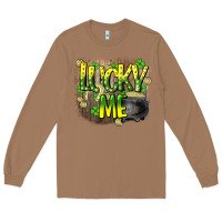 Toasted Coconut lucky me st. patricks day Long Sleeve Tee - HowdyJamesFarm