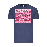 Vintage Denim ribbon Vintage Tee - CowGirlArtShop