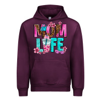 Mauve Wine mom life Urban Hoodie - AdoDesignShop