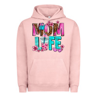Pigment Salmon mom life Urban Hoodie - AdoDesignShop