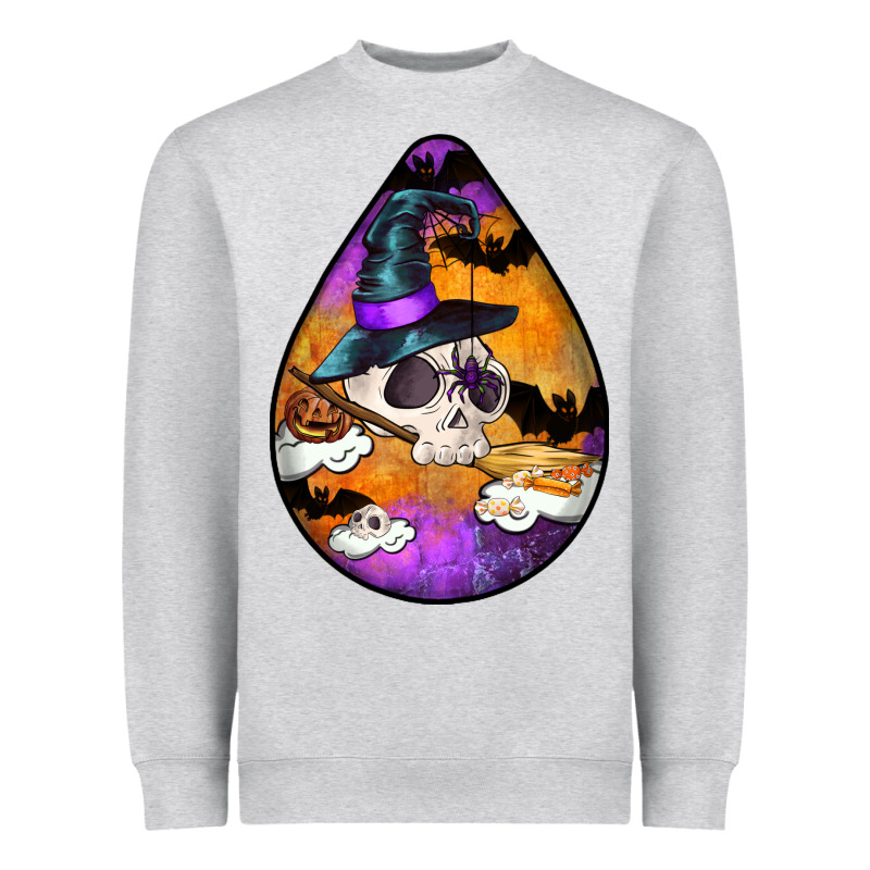Hallowen Teardrop Heavyweight Sweatshirt by LillyAllenDesigns | Teevron