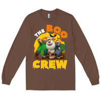 Chestnut booba the boo crew halloween costume for kids boys girls Long Sleeve Tee - trangStudio