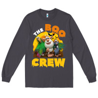 Smoke booba the boo crew halloween costume for kids boys girls Long Sleeve Tee - trangStudio