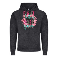 Vintage Black fight believe hope survive cancer awareness Vintage Hoodie - CowGirlArtShop