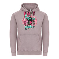 Vintage Zinc fight believe hope survive cancer awareness Vintage Hoodie - CowGirlArtShop