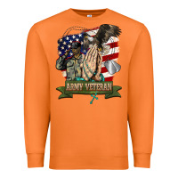 Carrot army veteran  pray Premium Sweatshirt - BarkalooDesign