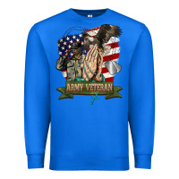 True Royal army veteran  pray Premium Sweatshirt - BarkalooDesign