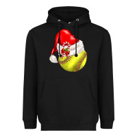 Black Christmas sports Heavyweight Hoodie - BarkalooDesign
