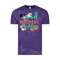 Cloud Purple small business baddie Vintage Tee - CowGirlArtShop