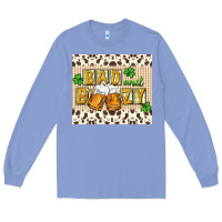 Colony Blue Bad and boozy Long Sleeve Tee - CowGirlArtShop