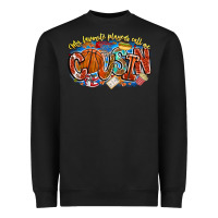 Black my favorite players call me cousin basketball Heavyweight Sweatshirt - CowhideDigitalArt