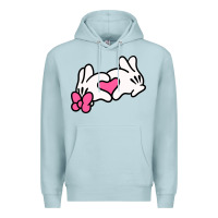 Blue Mist Minnie Mouse Premium Hoodie - CowhideDigitalArt