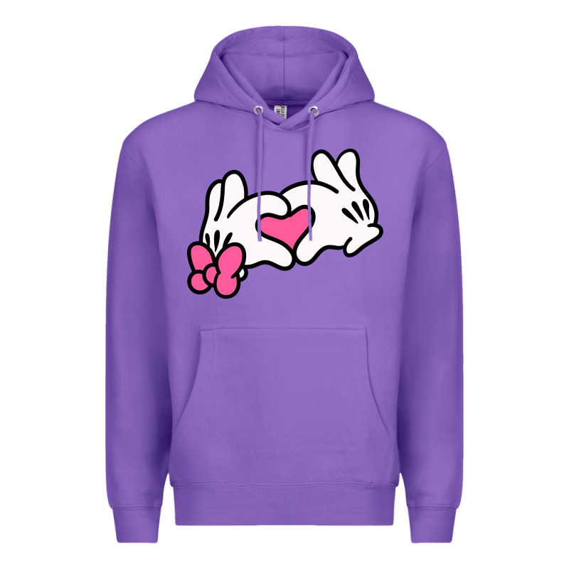 Minnie Mouse Premium Hoodie by CowhideDigitalArt | Teevron