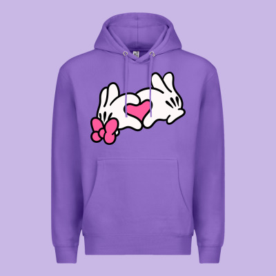Minnie Mouse Premium Hoodie Designed By Cowhidedigitalart