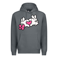 Rock Minnie Mouse Premium Hoodie - CowhideDigitalArt