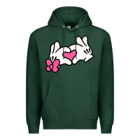 Sports Green Minnie Mouse Premium Hoodie - CowhideDigitalArt