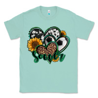 Seafoam soccer hearts Classic Tee - Jasminsmagicworld