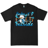 Black Baby it's cold outside Premium Tee - RanaPortraitStore