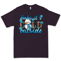 Plum Baby it's cold outside Premium Tee - RanaPortraitStore
