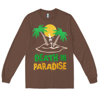 Chestnut Death in Paradise - gift idea Long Sleeve Tee - trangStudio
