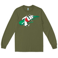 Army Green best '7up's drink soda Long Sleeve Tee - DesignPulse