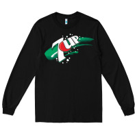 Black best '7up's drink soda Long Sleeve Tee - DesignPulse