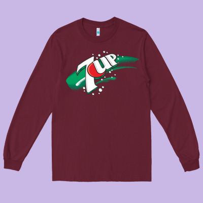 Best '7up's Drink Soda Long Sleeve Tee Designed By Designpulse