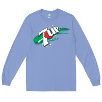 Colony Blue best '7up's drink soda Long Sleeve Tee - DesignPulse