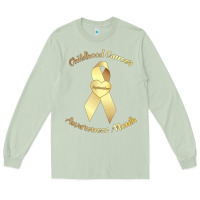 Matcha childhood cancer awareness children cure kids Long Sleeve Tee - DesignPulse